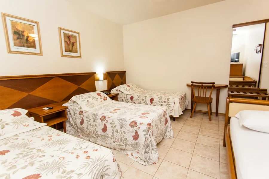 Apartamento Triplo + 1 Cama