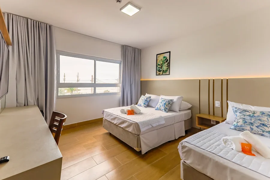 Apartamento Luxo Casal + 1 Cama