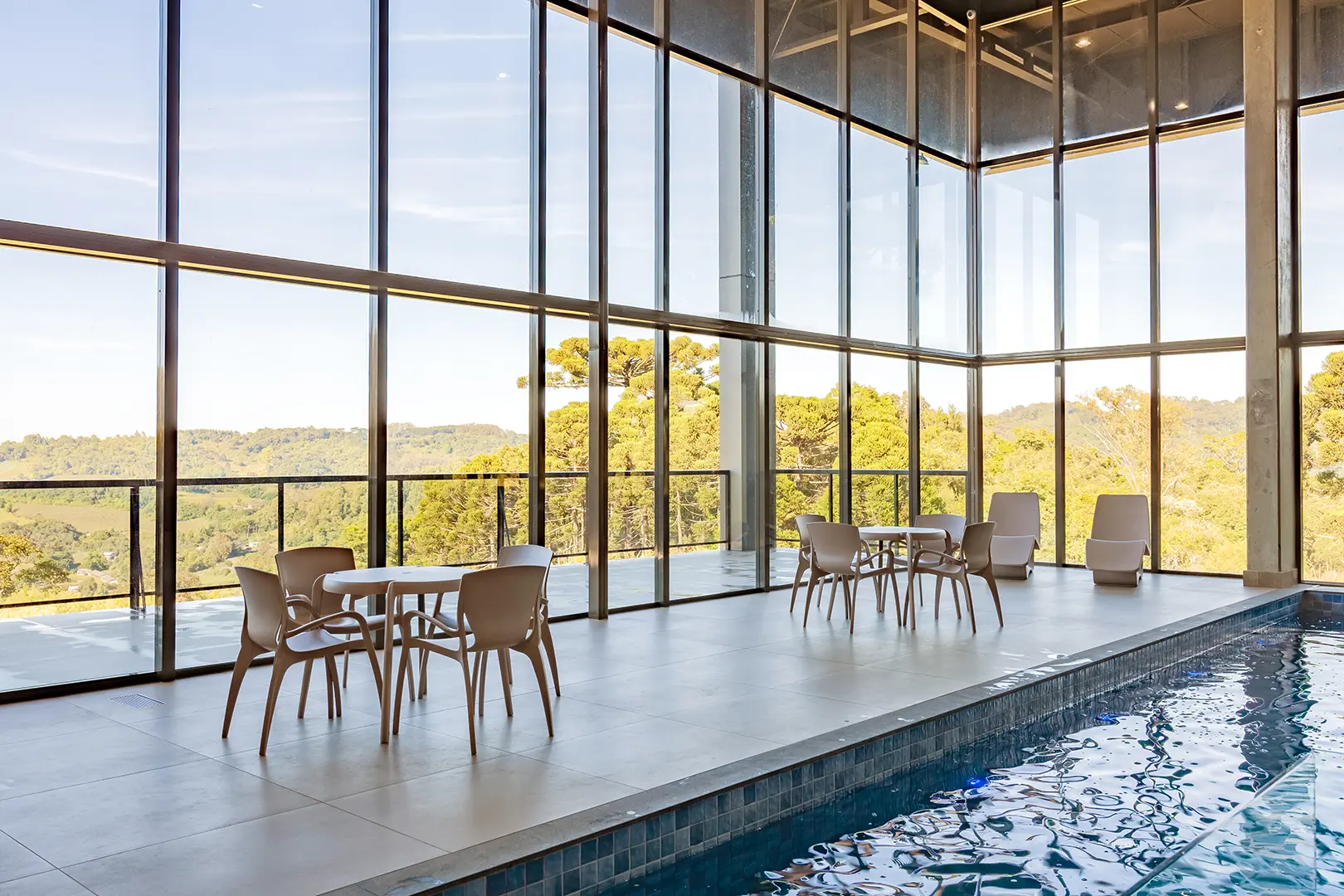 Piscina Coberta - Térreo