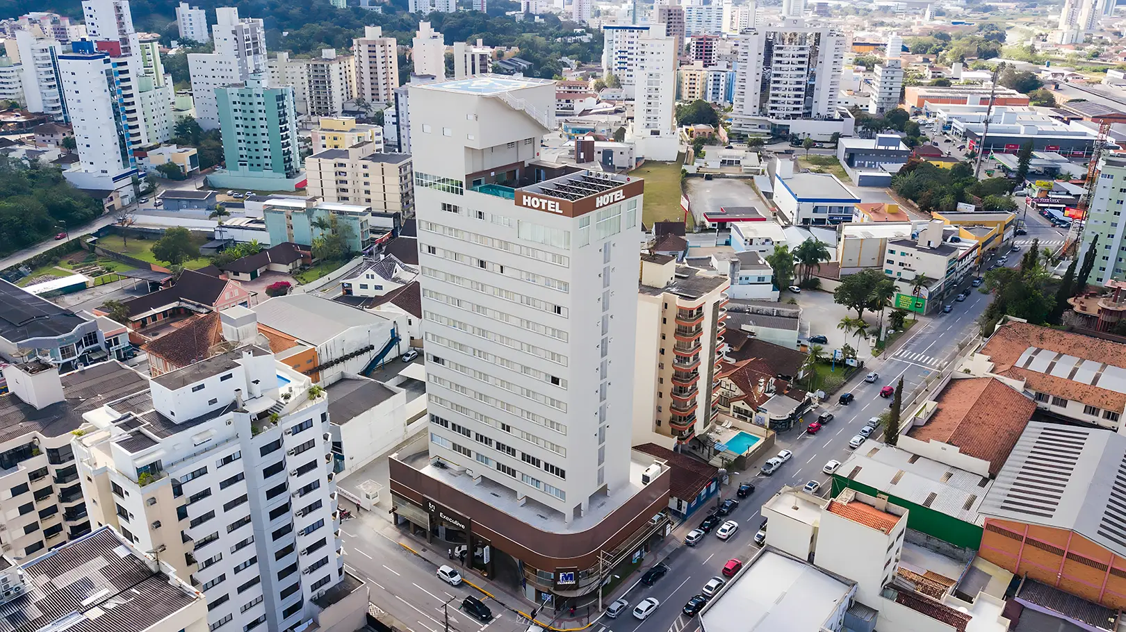 Executive Brusque - Vista Aérea