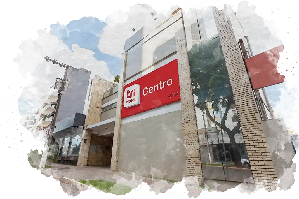 Fachada Tri Hotel Centro Chapecó